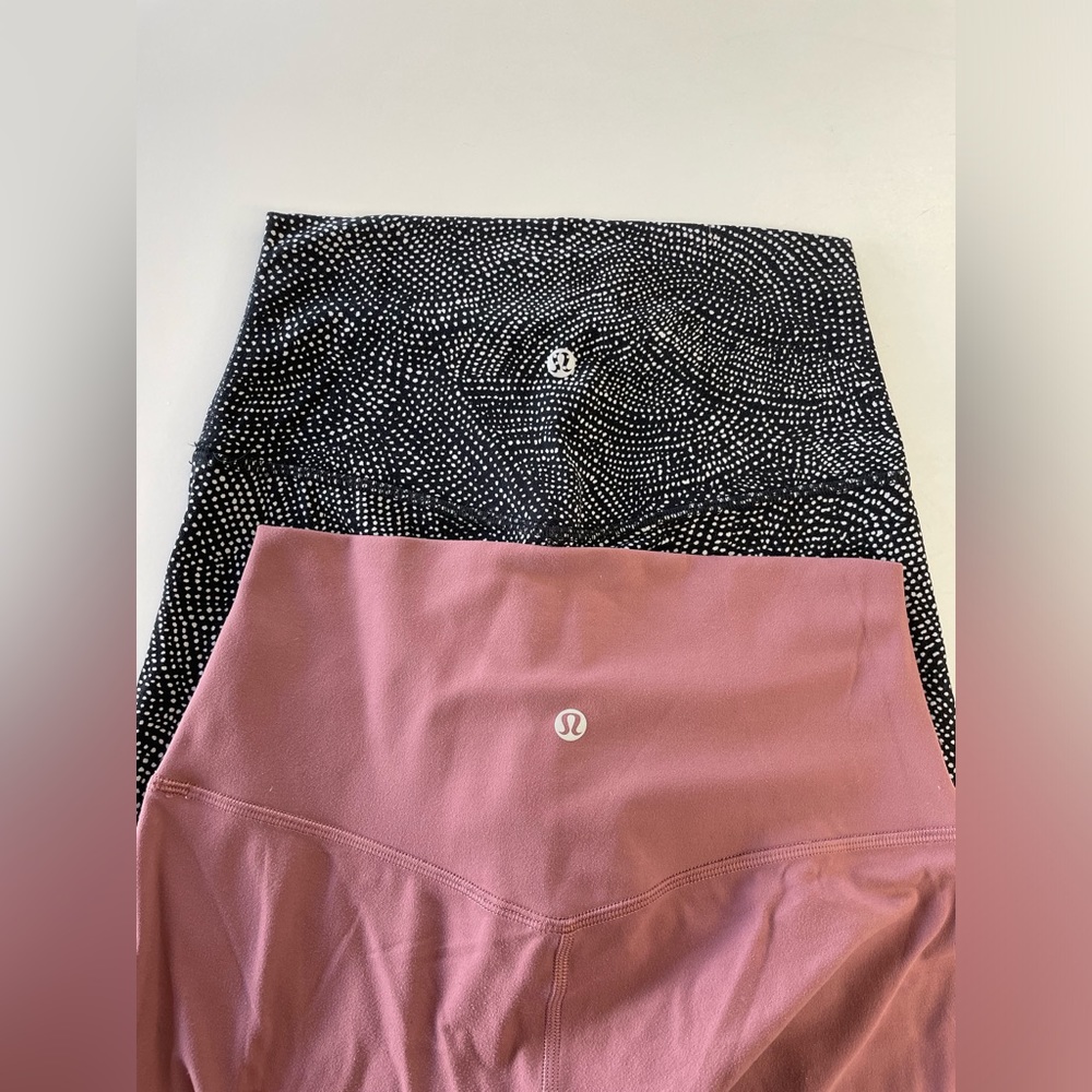 2 pairs Align leggings high rise (can sell separately)